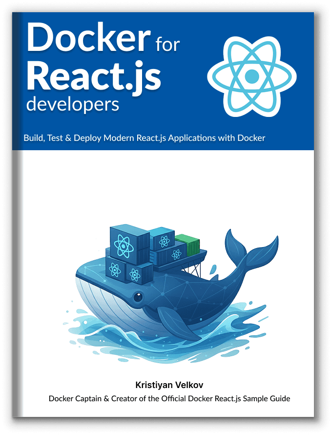 Docker for React.js Developers book cover